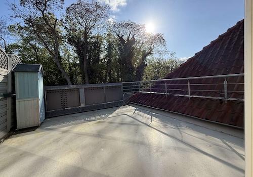 Sonnige Dachterrasse