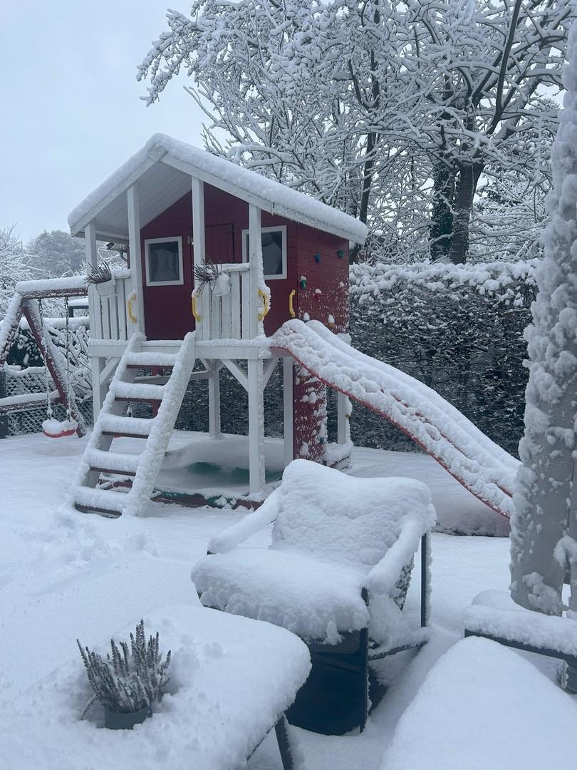 Spielplatz Winterimpression