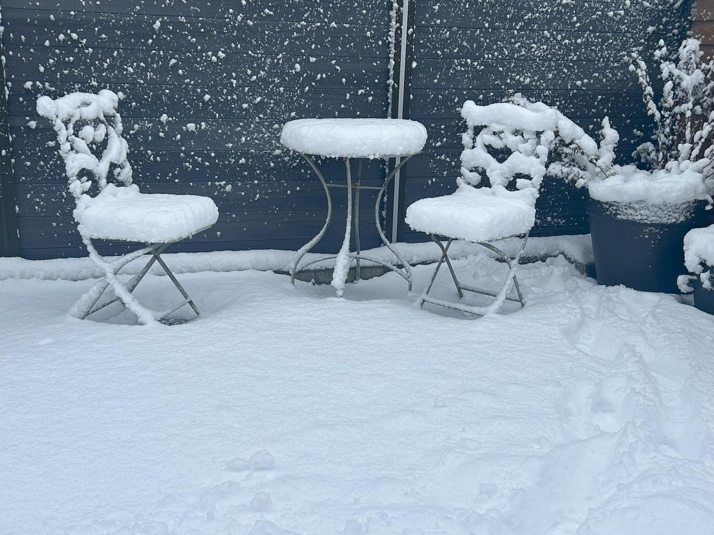 Terrasse Vorgarten