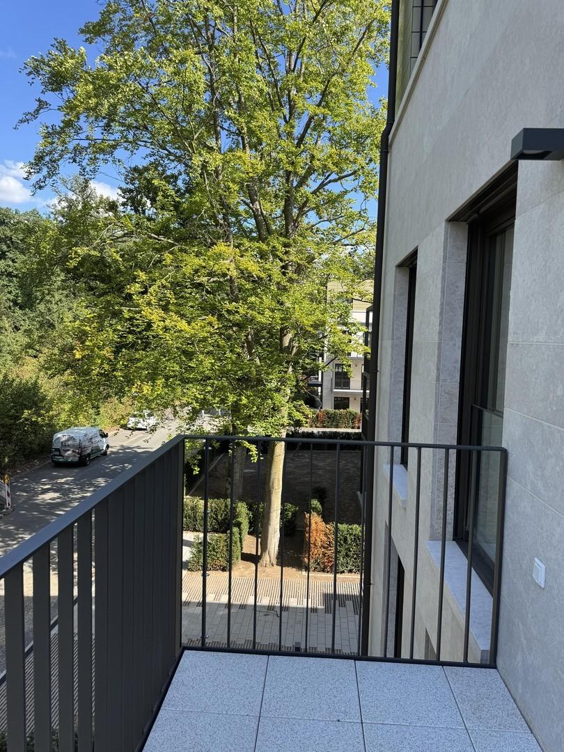 Ausblick Balkon zur Straße