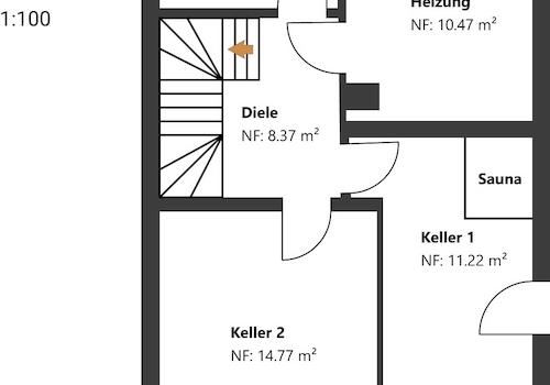 Grundriss Kellergeschoss