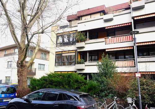 Sicht aufs Haus
