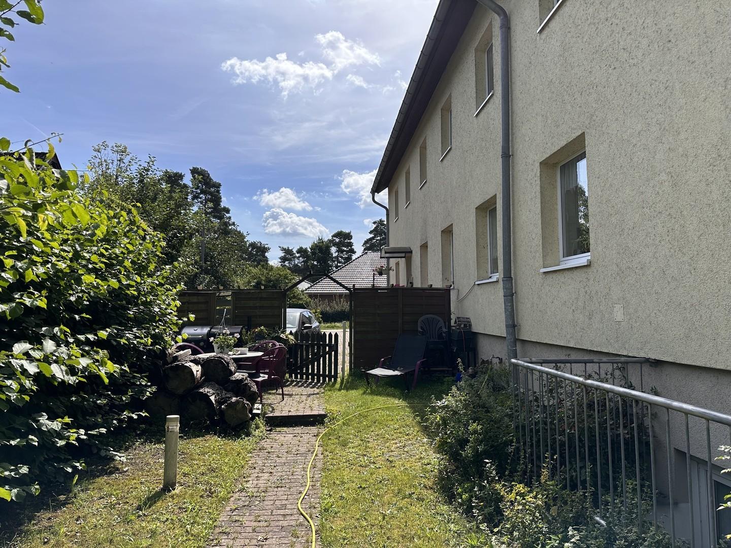 Seitenansicht Haus