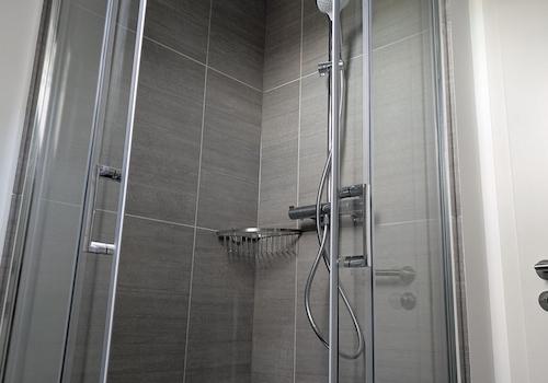 Dusche in der Dachspitze