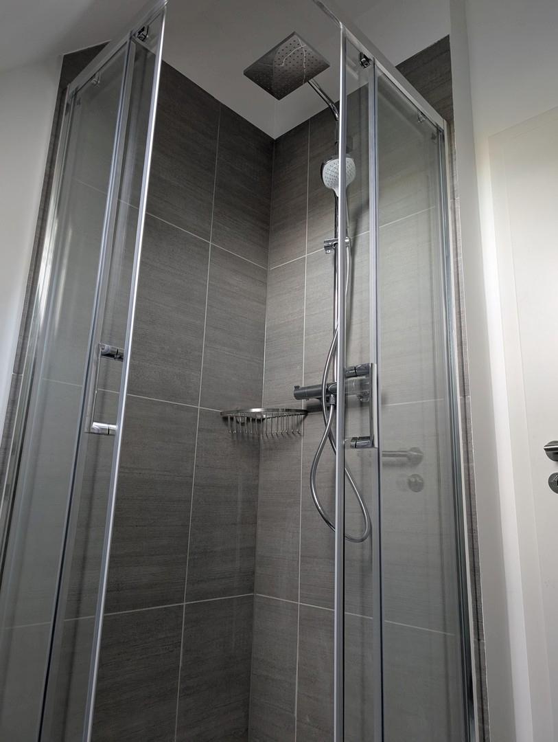 Dusche in der Dachspitze