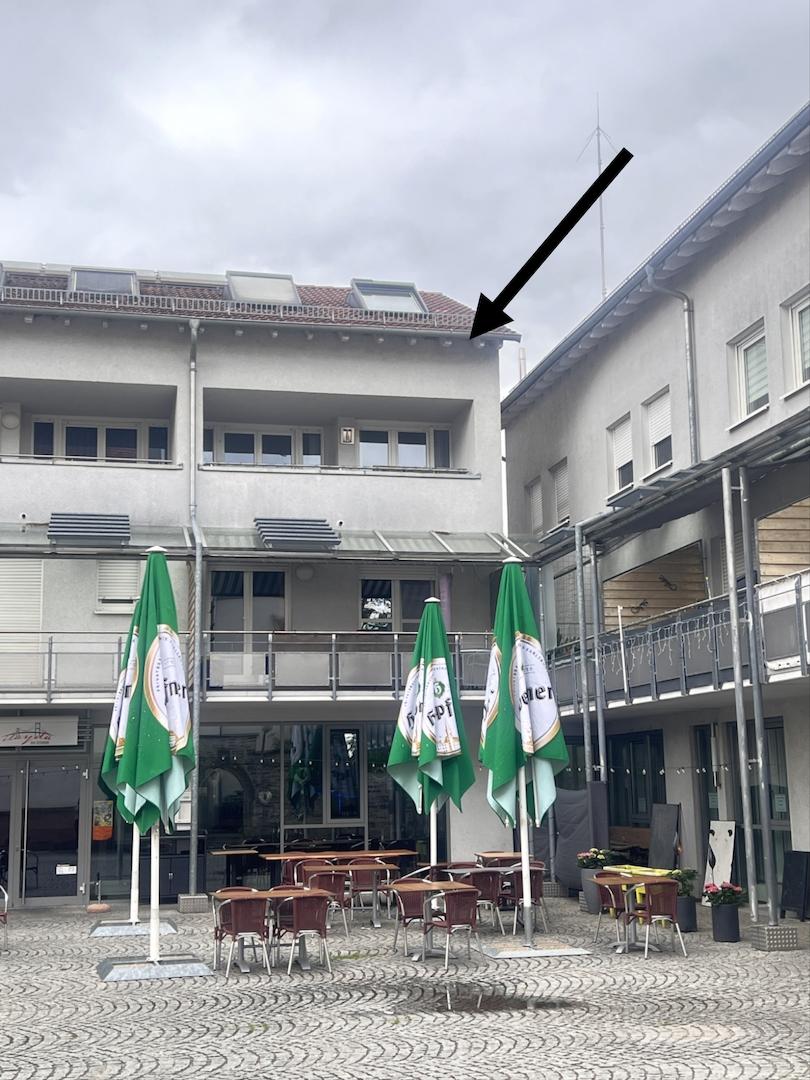 Rückansicht Wohnung 