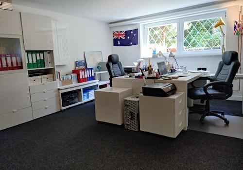 Arbeitszimmer im KG