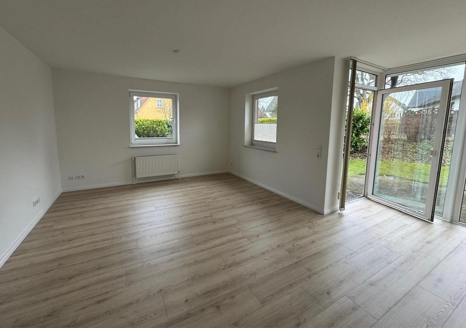 Wohnzimmer unmöbliert