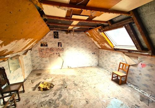 das 2. Schlafzimmer im OG