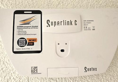 moderne Heizungsfunkablesung