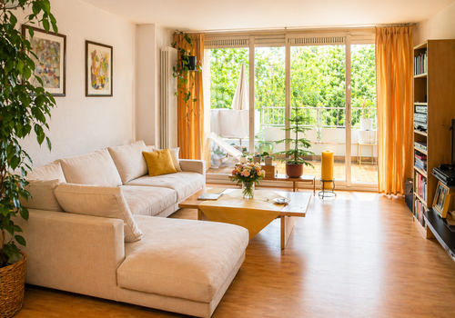 Wohnzimmer-Loggia