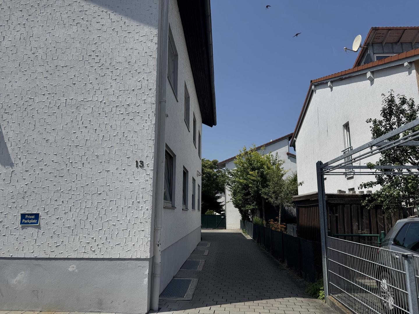 Weg zum Innenhof