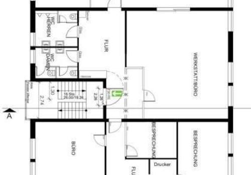 GR 1.OG 350 m²