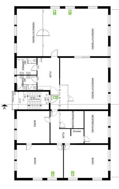 GR 1.OG 350 m²