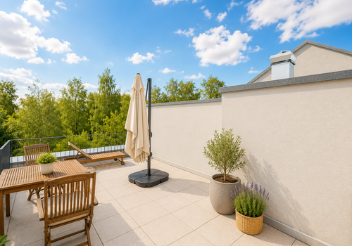 Ausschnitt Dachterrasse