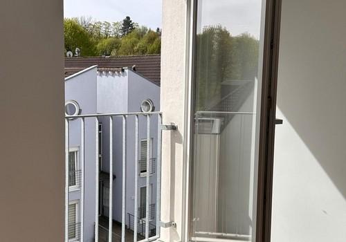 Blick aus dem Wohnzimmer
