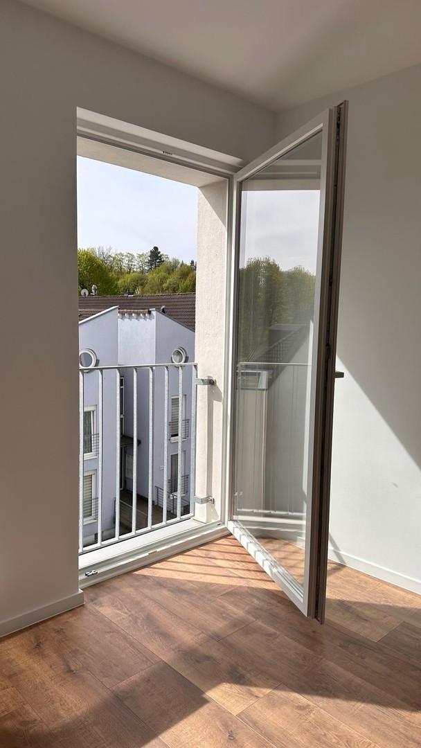 Blick aus dem Wohnzimmer