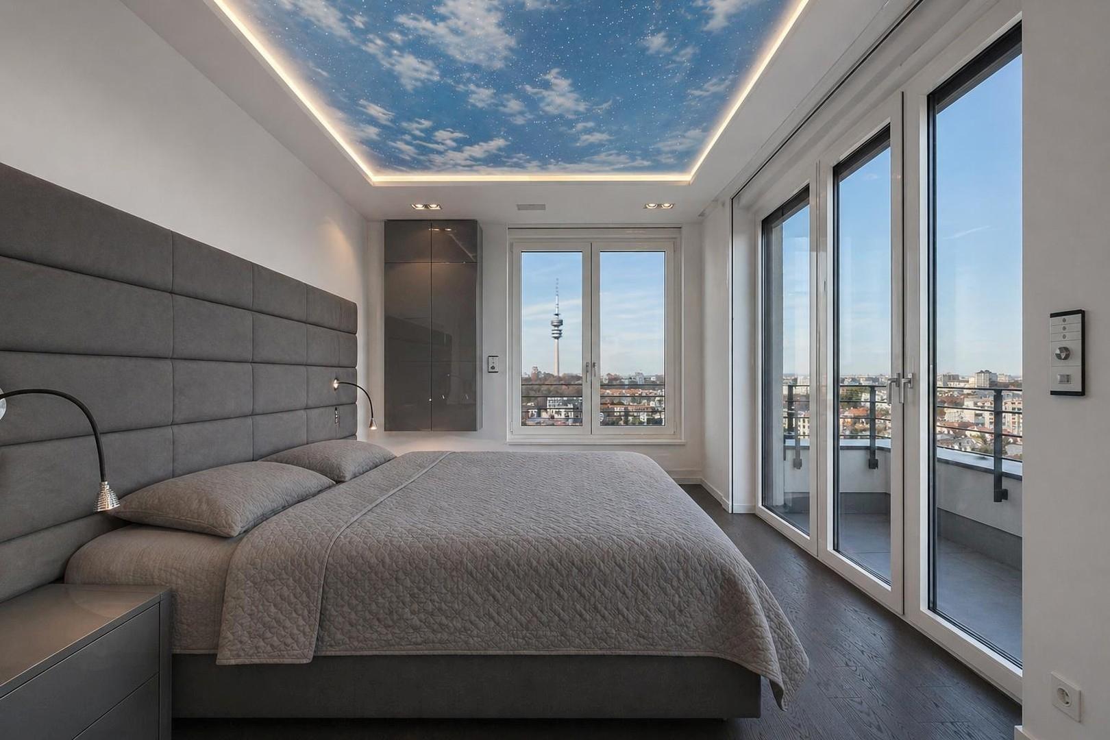 Masterschlafzimmer Traumblick