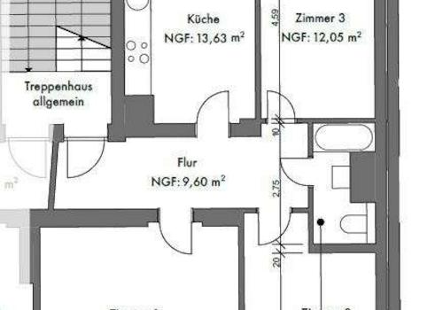 Grundriss WE 5