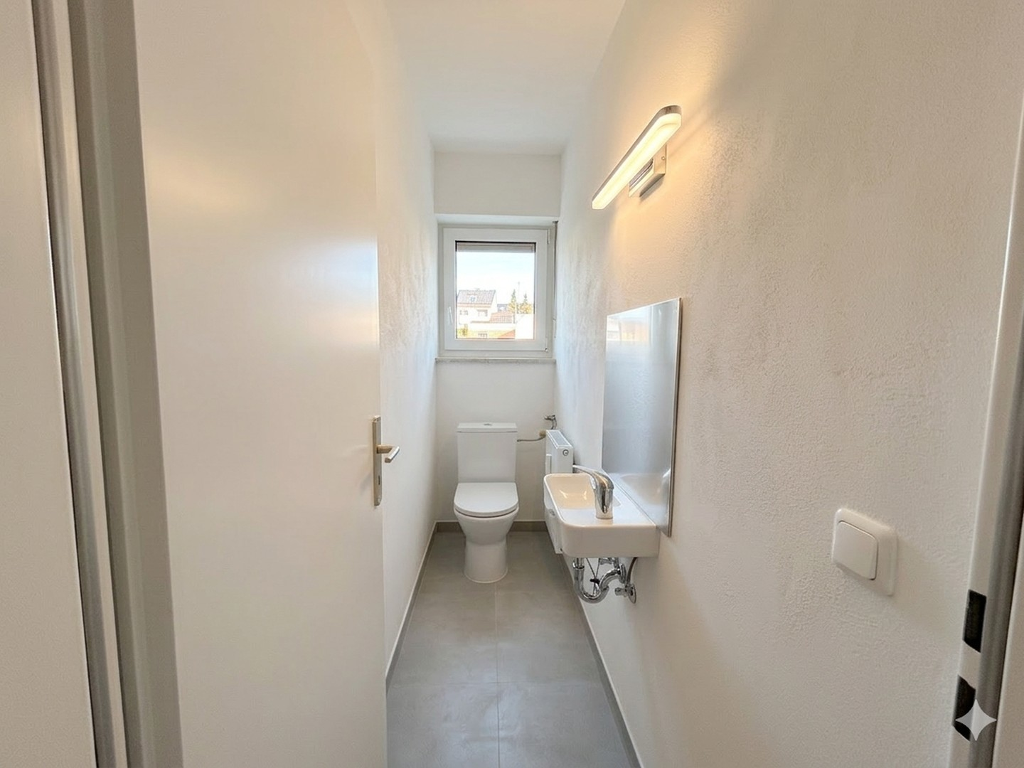 WC - große Wohnung