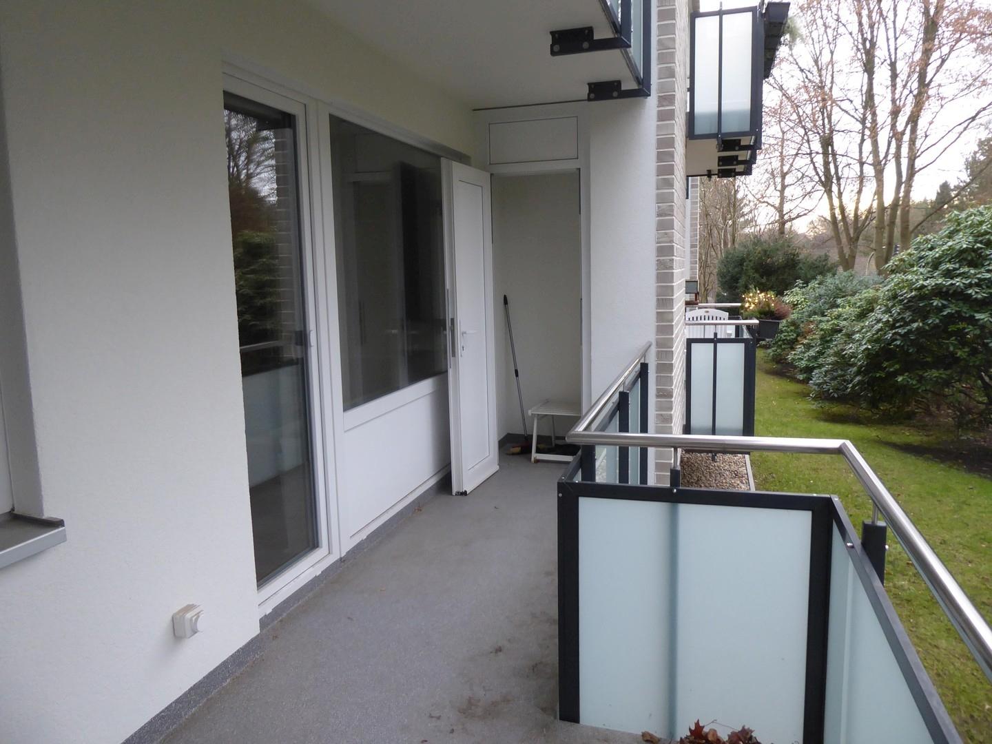 Balkon von rechts