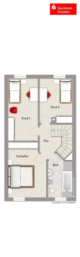 Grundriss Obergeschoss