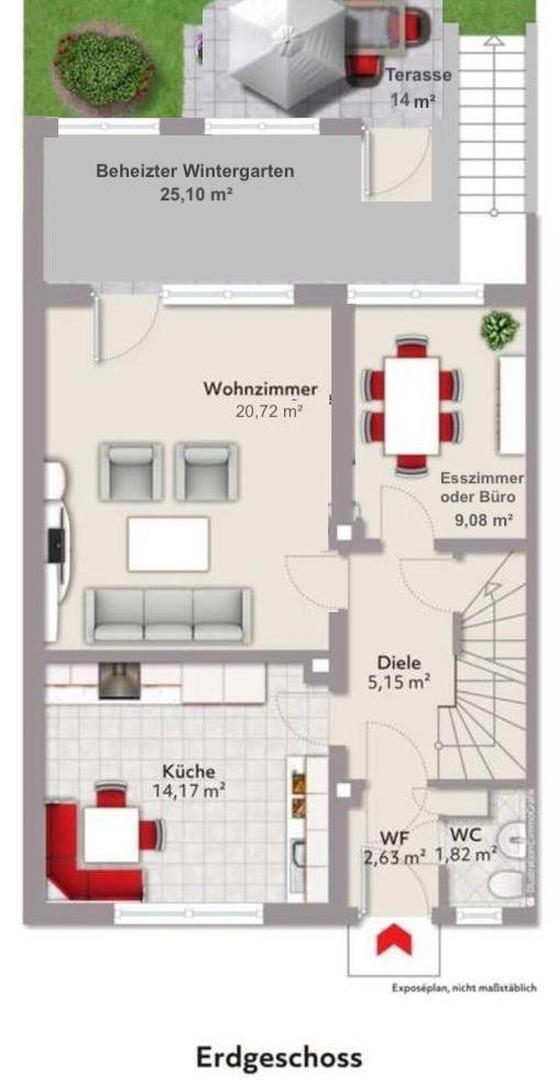 Grundriss Erdgeschoss 