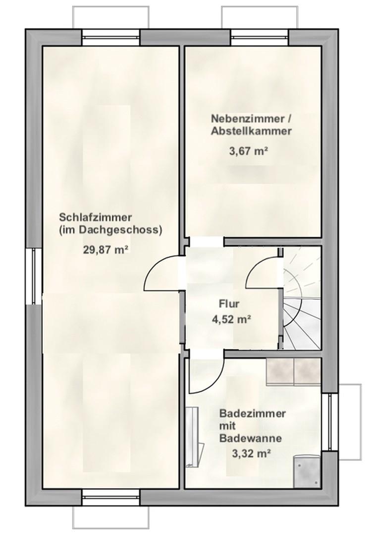 Grundriss Dachgeschoss