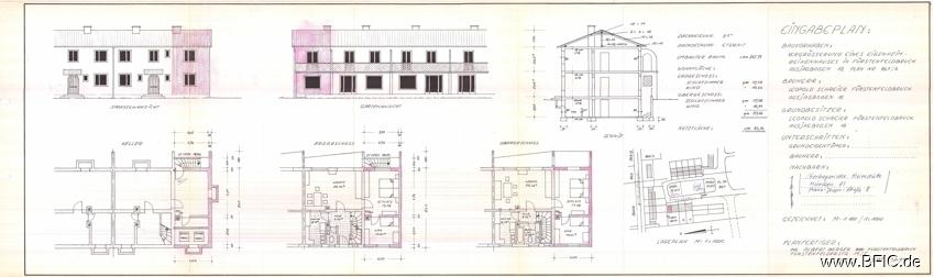 Grundrisse und Ansichten von 1966 - REH FFB Ausjagbogen 12_0001