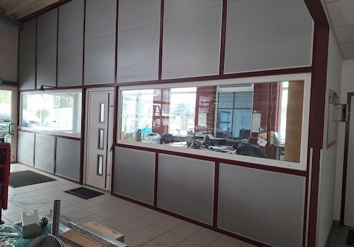 Eingang Büro/Halle