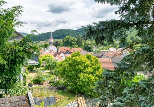 Blick vom Balkon