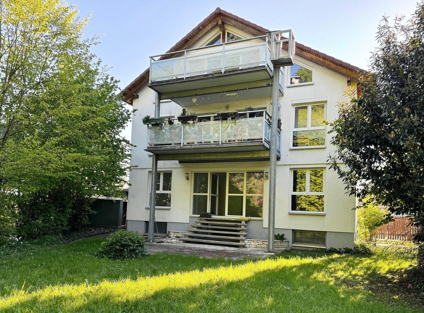 Wohnung mit großem Bakon