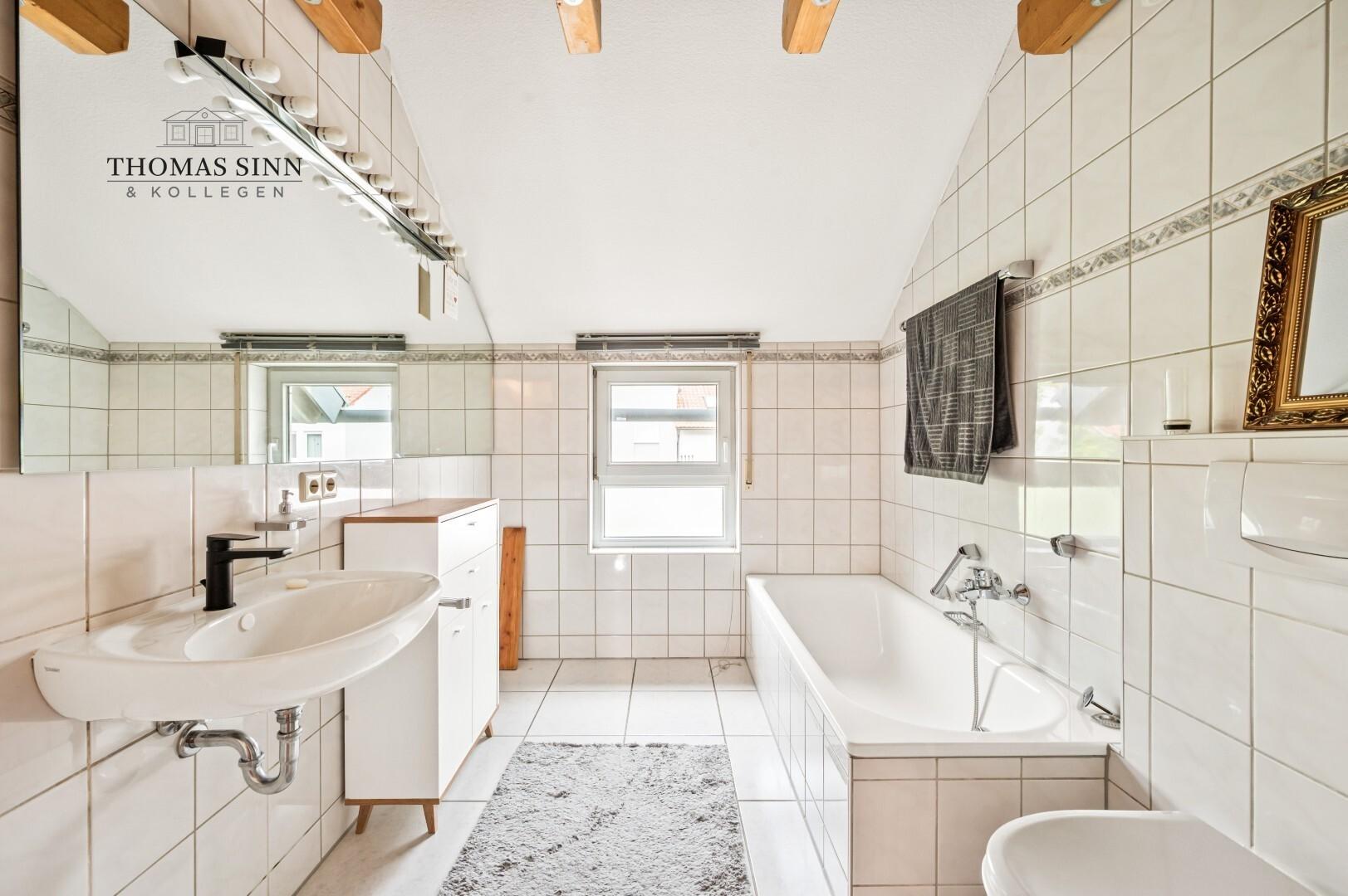 OG: Badezimmer wird noch modernisiert