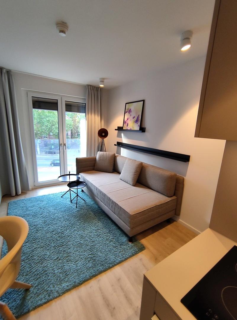 Wohn und Schlafzimmer