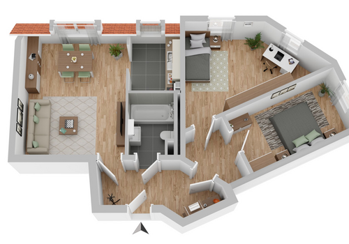 3D Grundriss