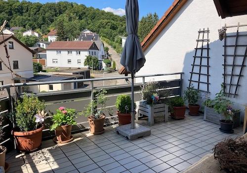 große Terasse uneinsehbar 
