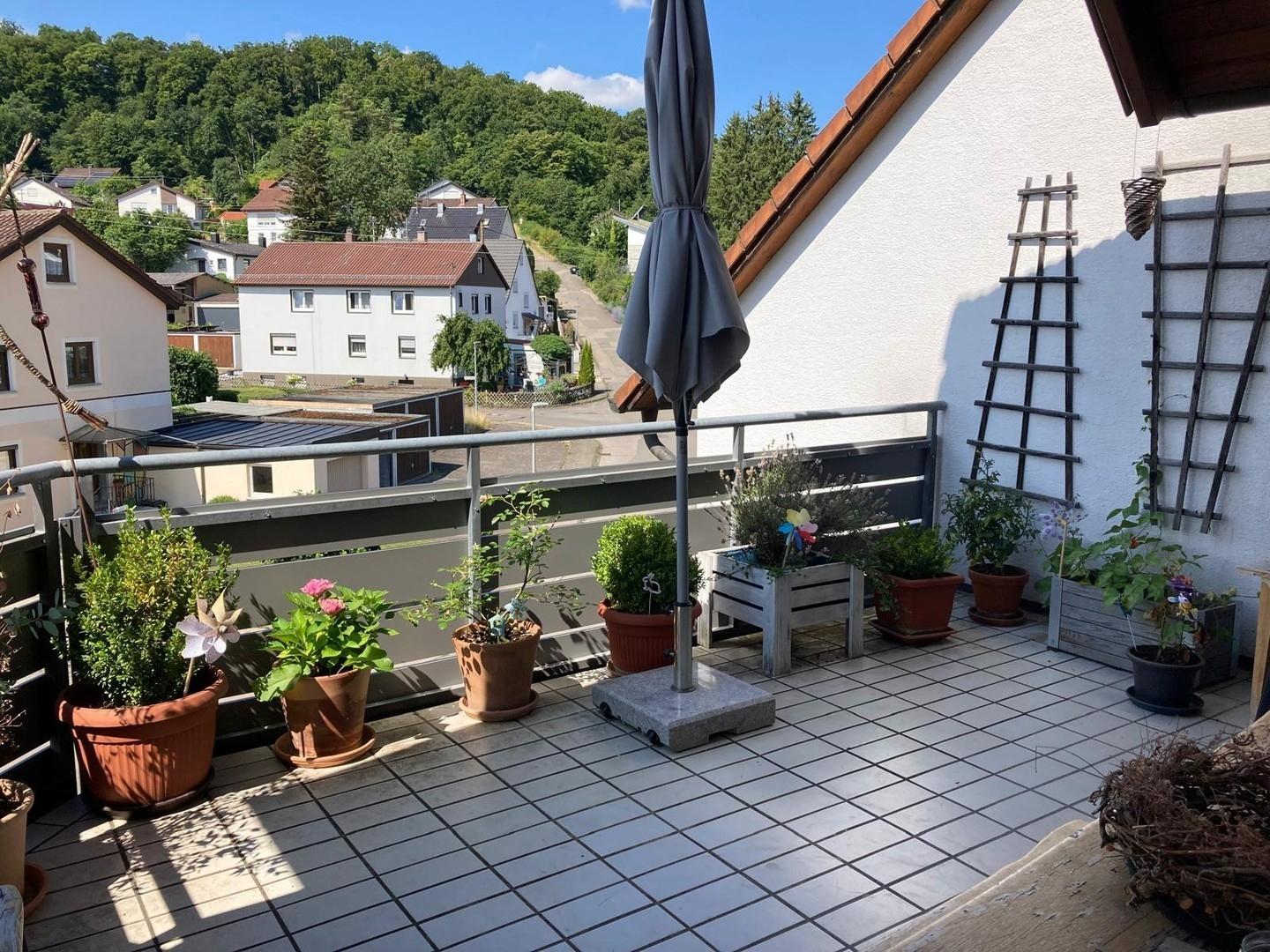 große Terasse uneinsehbar 