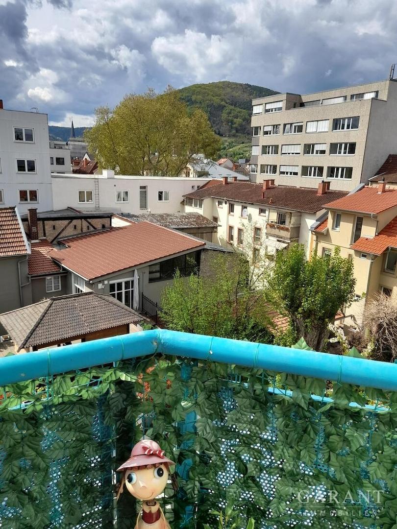 Ausblick vom Balkon