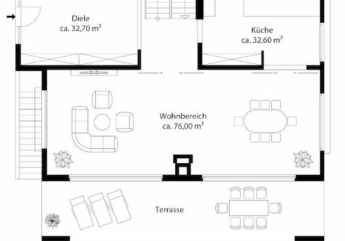 Grundriss Erdgeschoss