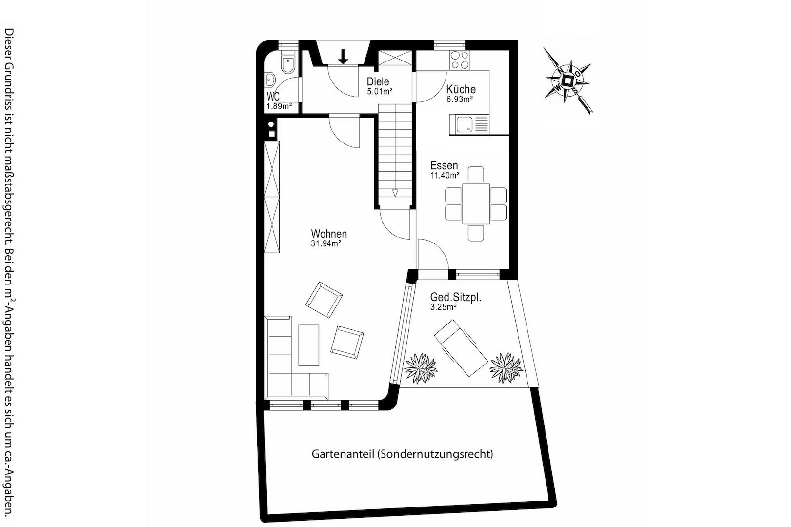 Grundriss Erdgeschoss