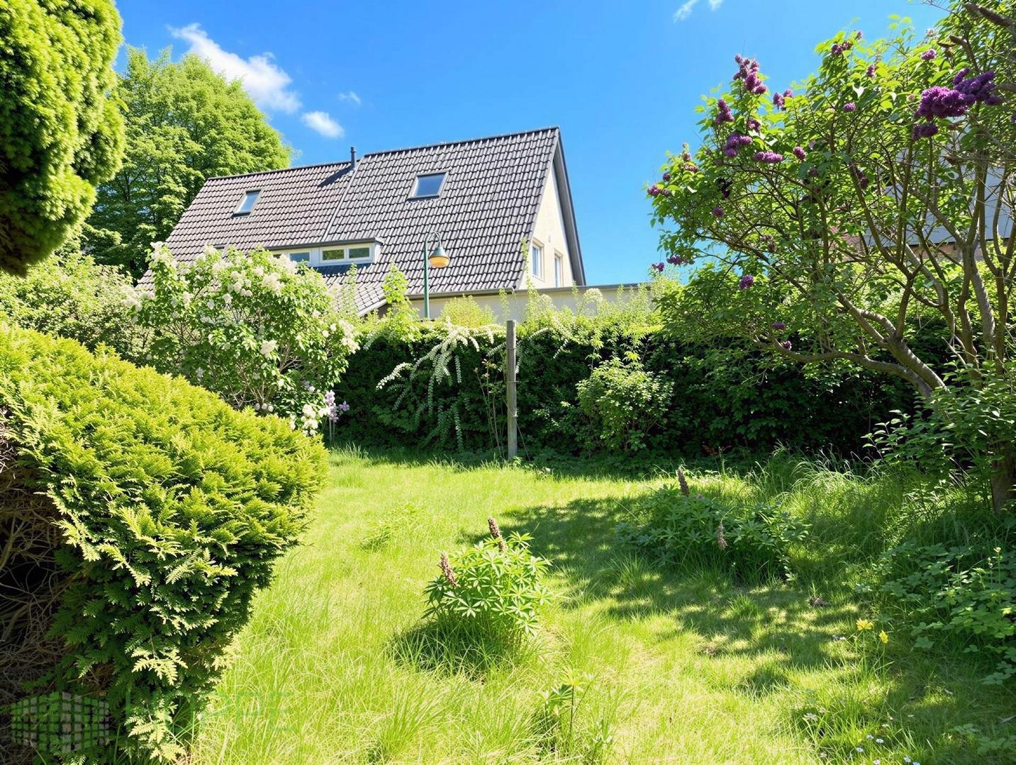 Garten Bild 1 - (KI generiert)