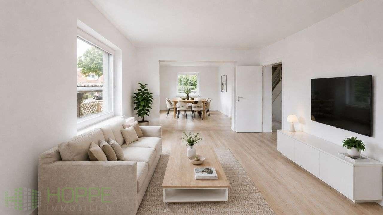 Wohn- und Esszimmer Perspektive 1 - (KI generiert)