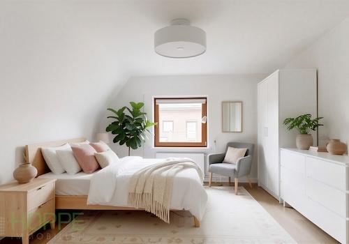 Schlafzimmer 1 Perspektive 1 - (KI generiert)