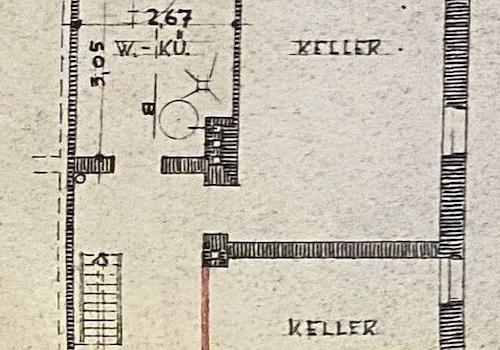 Grundriss Keller