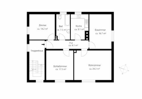 Grundriss Erdgeschoss