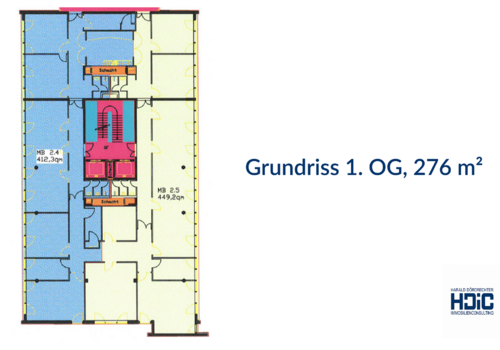 Grundriss 1. OG, 276 m_