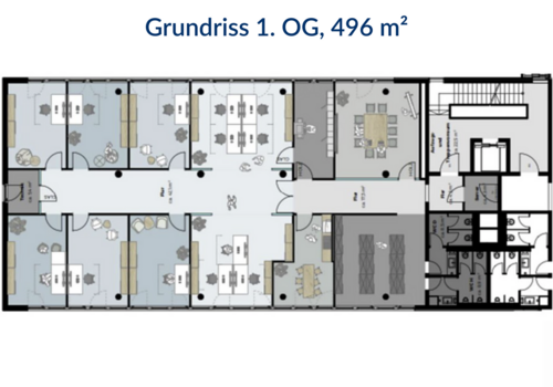 Grundriss 1. OG, 496 m_