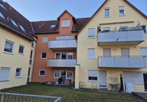 Außenansicht auf Balkon