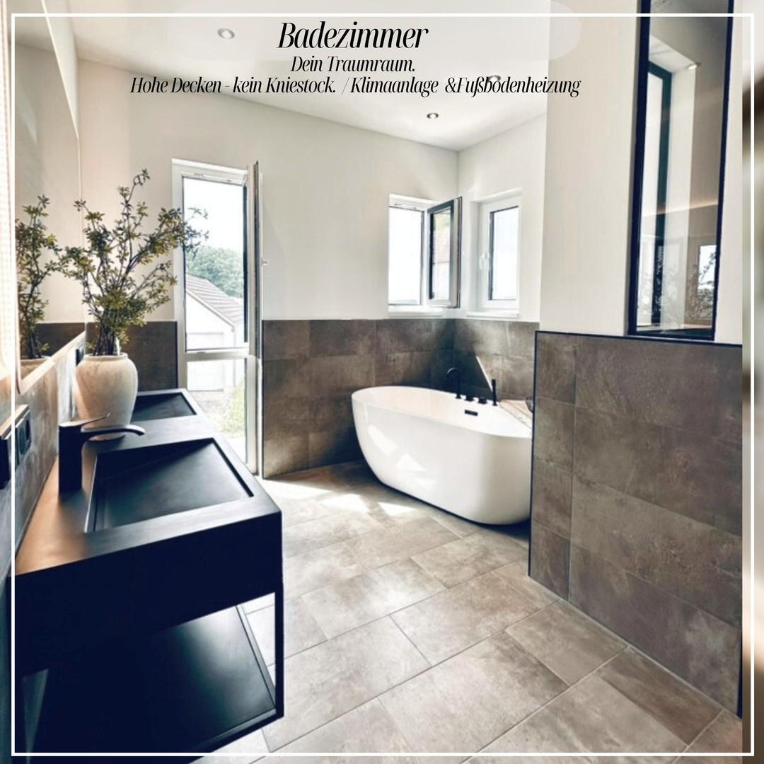 Freistehende Badewanne