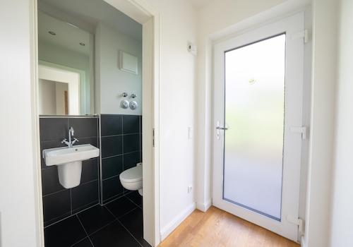 Gäste-WC im Erdgeschoss